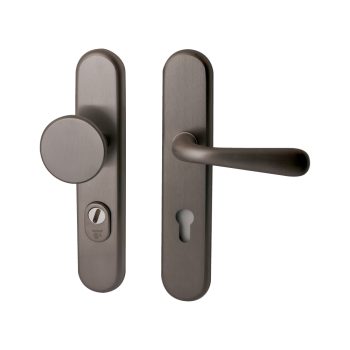 Veiligheidsset Kira Basel/Silvia rechts PVD gun metal