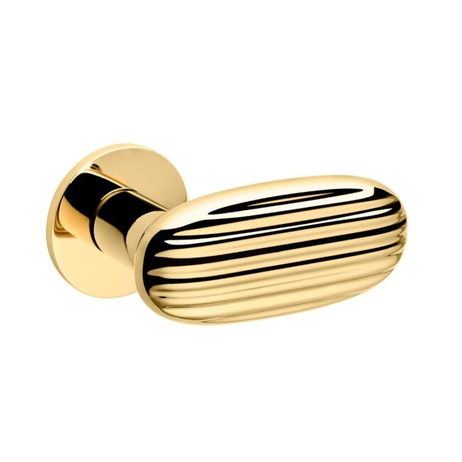 Madeleine rond FINE rozet PVD bright gold