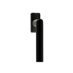 raamkruk + Toledo 22mm rechth. zwart