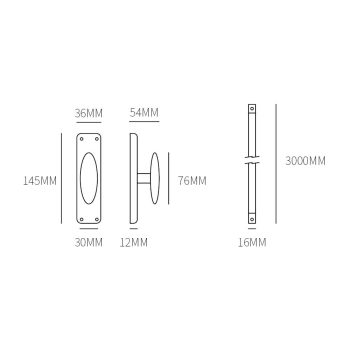 espagnolet zwart